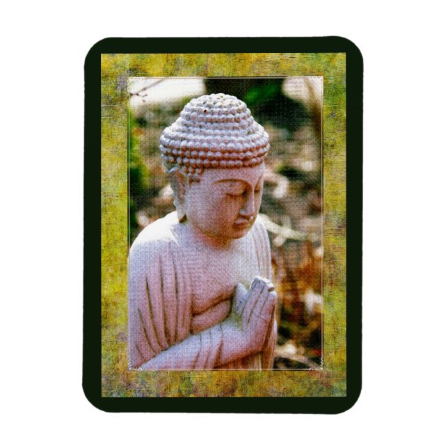 Calming Praying Buddha Magnet (Vertikal)