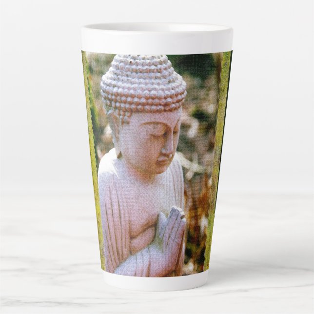 Calming Praying Buddha-Tasse Milchtasse (Vorderseite)
