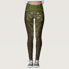 Calming Sequoia Nature Foto Legging Leggings