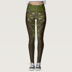 Calming Sequoia Nature Foto Legging Leggings