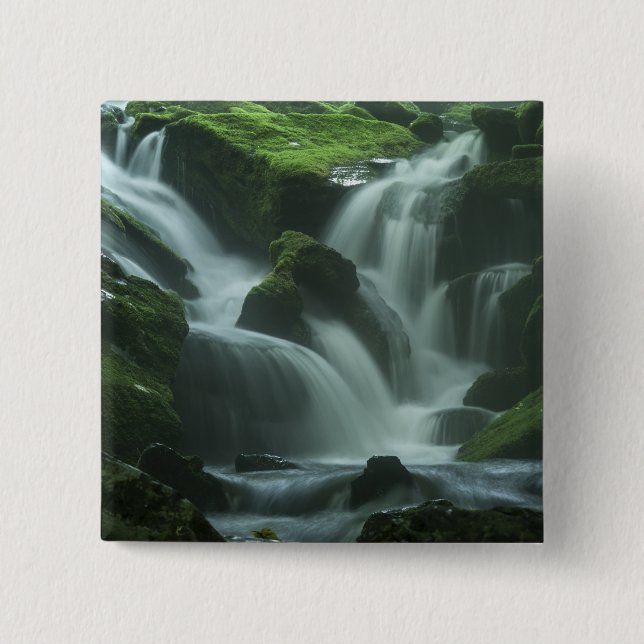 Calming Waterfall Button (Vorderseite)