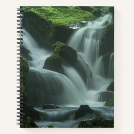 Calming Waterfall Notizbuch