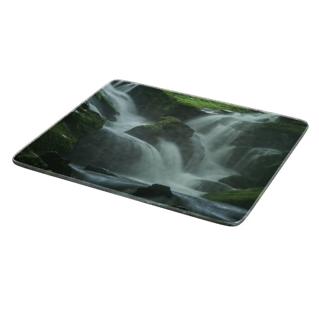 Calming Waterfall Schneidebrett (Ecke)