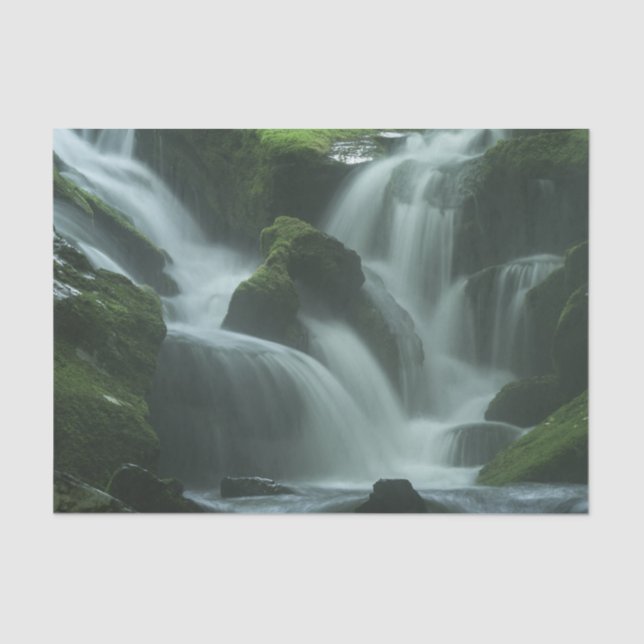 Calming Waterfall Seidenpapier (Vorderseite)