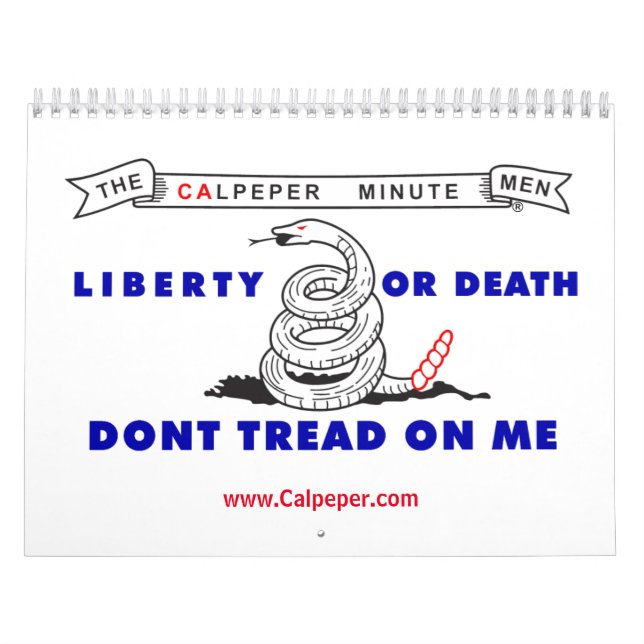 Calpeper® amerikanischer Patriot-Kalender Kalender (Titelbild)