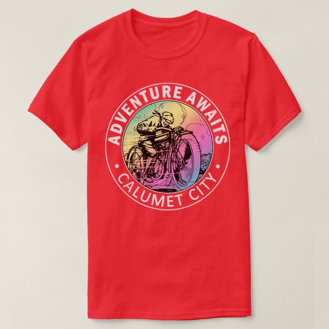 Calumet City Illinois USA T-Shirt (Design vorne)