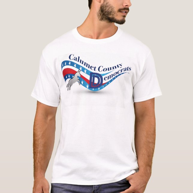 Calumet County Demokraten - der T - Shirt der (Vorderseite)