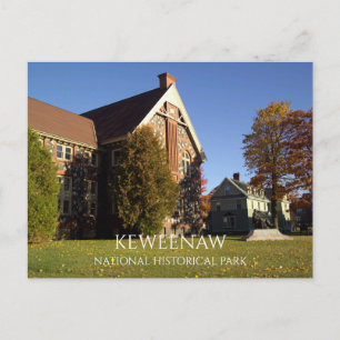 Calumet & Hecla Mining Co. Library, Keweenaw NHP Postkarte