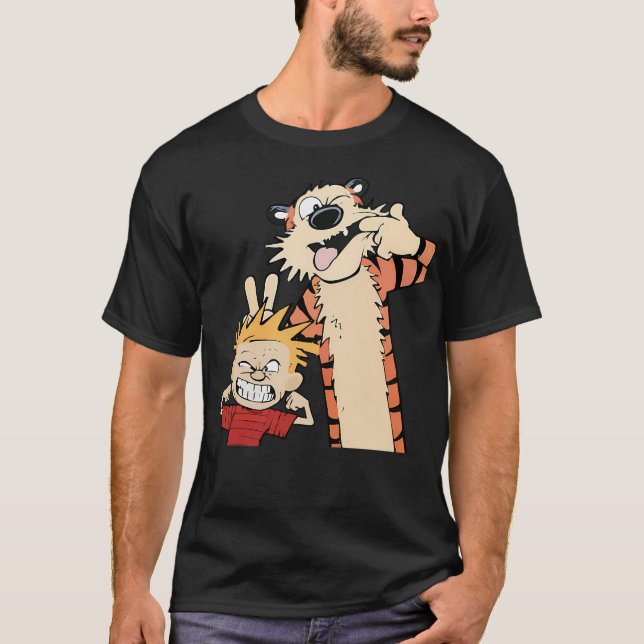 Calv N Hobbs T-Shirt (Vorderseite)