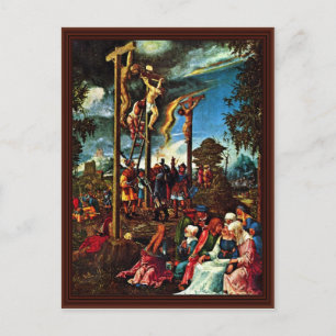 Calvary by Altdorfer, Albrecht Postkarte