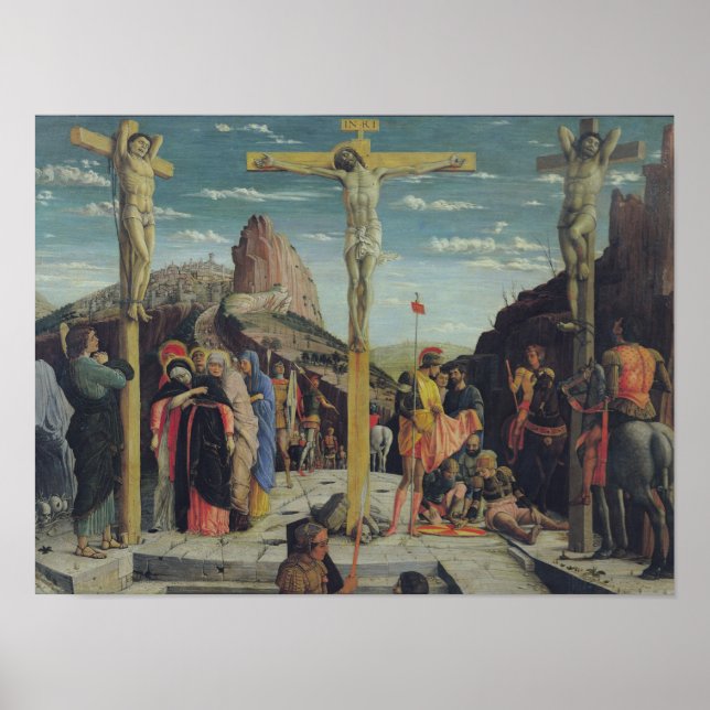 Calvary, zentrales Predella Panel Poster (Vorne)