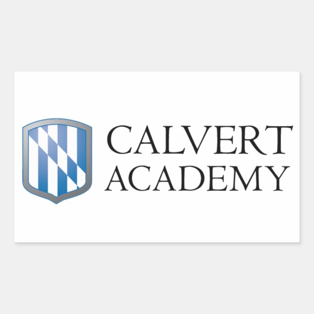 Calvert Academy Stickers (4,5" x 2,7") Set von Vie (Vorderseite)