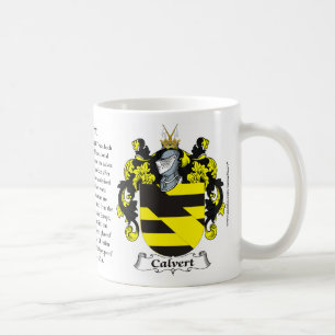 Calvert, der Ursprung, die Bedeutung und das Tasse