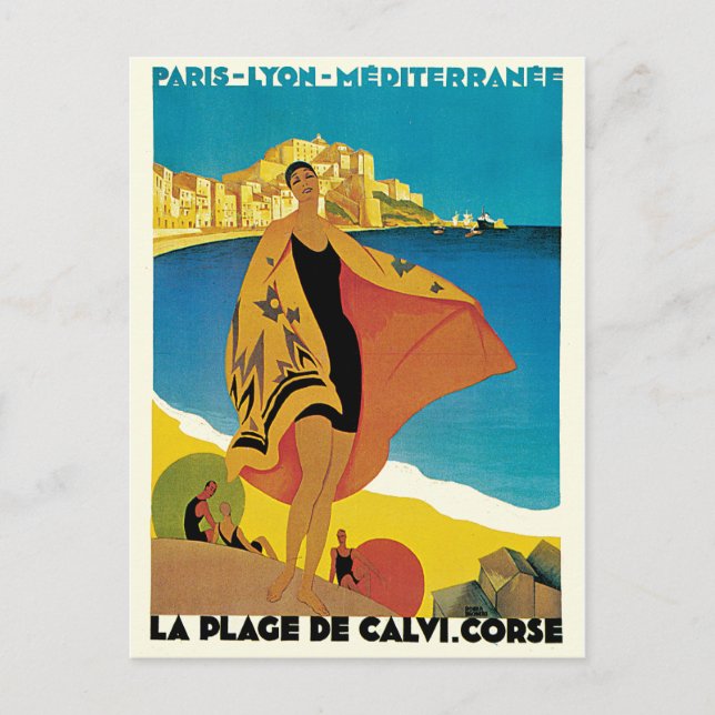 Calvi Postkarte (Vorderseite)
