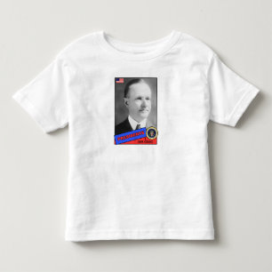 Calvin-Coolidge-Baseballkarte Kleinkind T-shirt