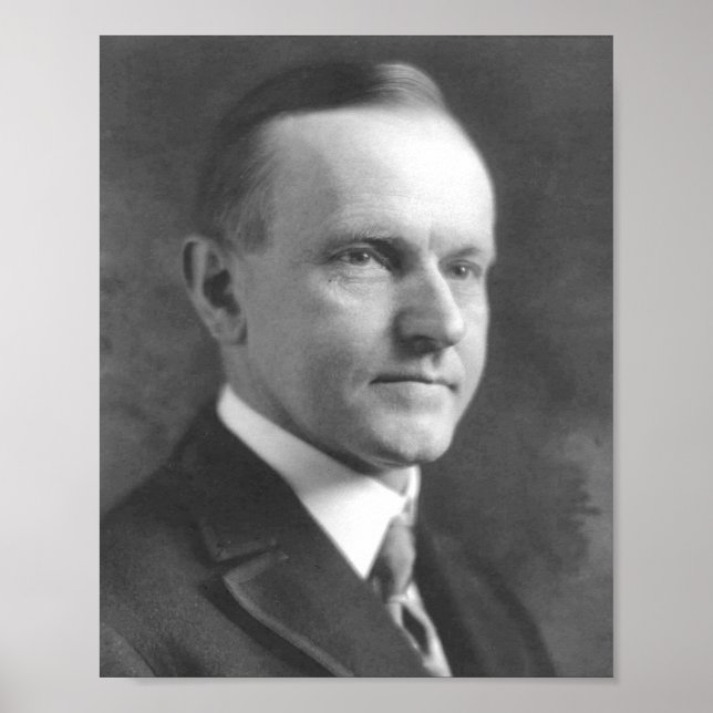 Calvin Coolidge Poster (Vorne)