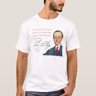 Calvin Coolidge Shirt #4 "Cost of Living"