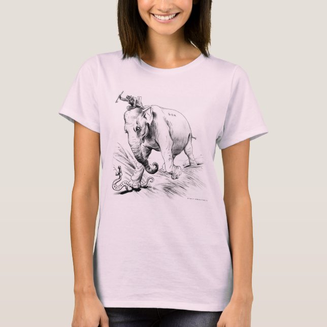 Calvin Coolidge T-Shirt (Vorderseite)