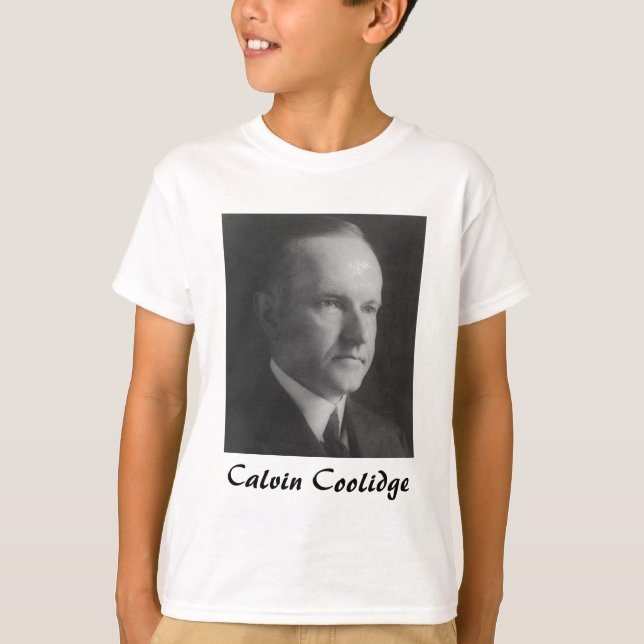 Calvin Coolidge T-Shirt (Vorderseite)