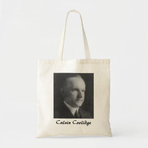Calvin Coolidge Tragetasche