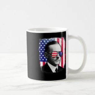 Calvin Coolidge US-Flagge 4. Juli Kaffeetasse