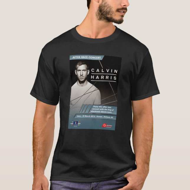 Calvin Harris T-Shirt (Vorderseite)