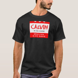 Calvin ist mein Name Personalisiert Nickname Custo T-Shirt