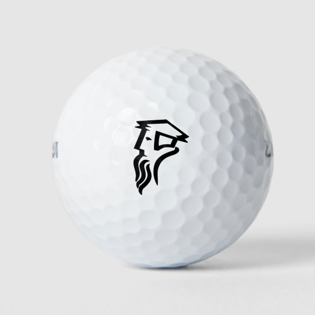 Calvin-Logo Golfball (Vorderseite)