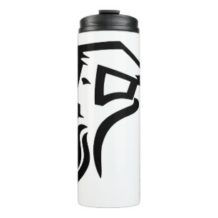 Calvin-Logo Thermosbecher