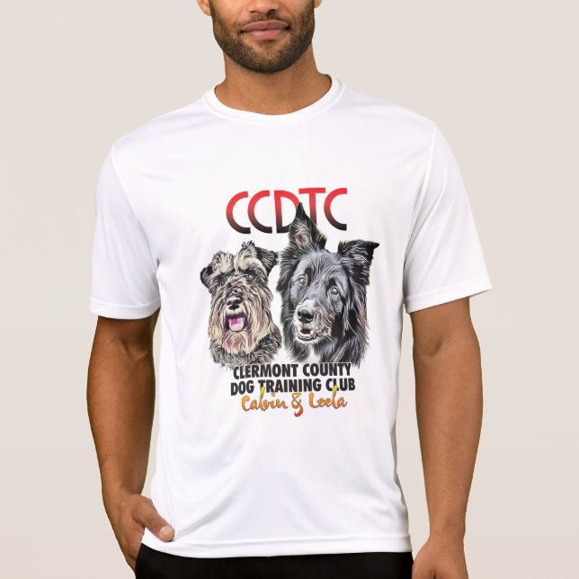 Calvin und Leela T-Shirt (Vorderseite)