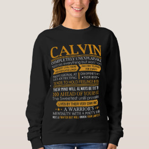 Calvin Vorname Shirt - Personalisierter Name Calvi