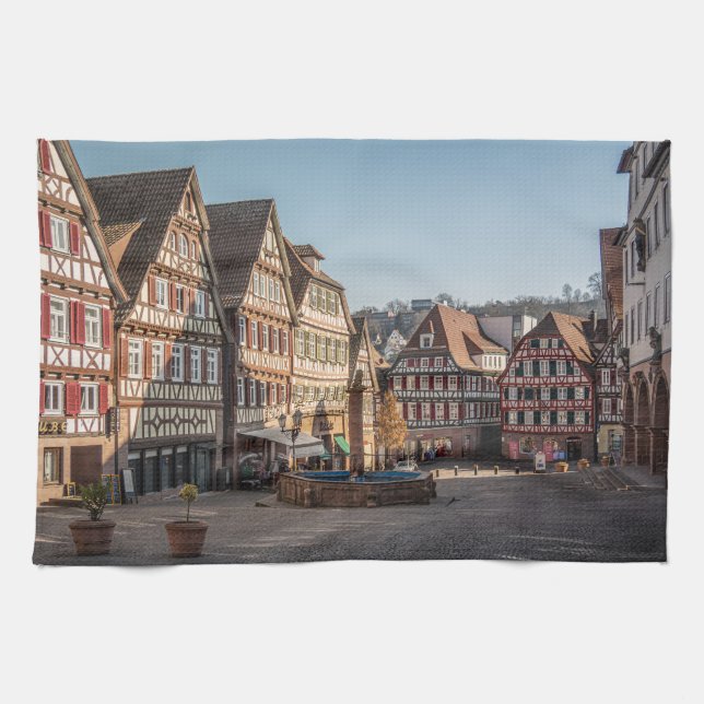 Calw Schwarzwald Geschirrtuch (Horizontal)