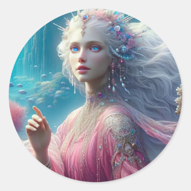 Calypso - Aufkleber für die Sammlung von Mermaid (Vorderseite)