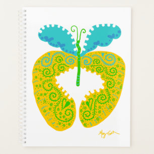 'Calypso' Butterfly Day Planner Planer