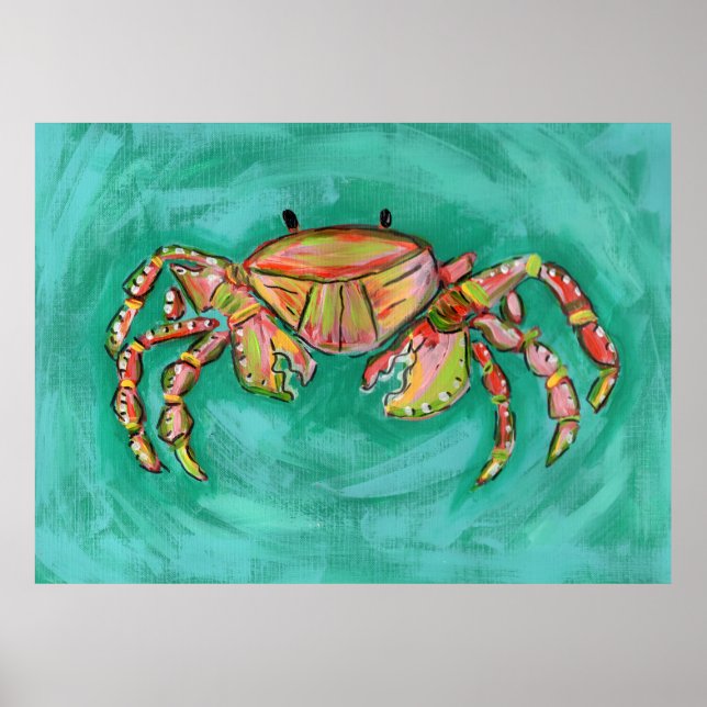 Calypso Crab Poster (Vorne)