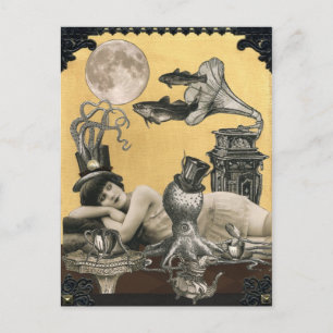 Calypso Steampunk Postkarte