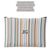 Calypso Stripes Aquamarin Pink Grau Tan Blau