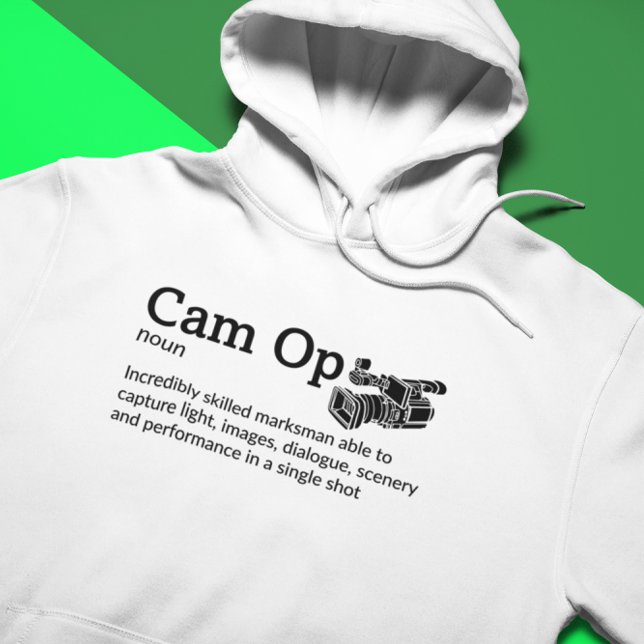 Cam Op Definition Lichtmodus - Kamerateam Hoodie (Von Creator hochgeladen)