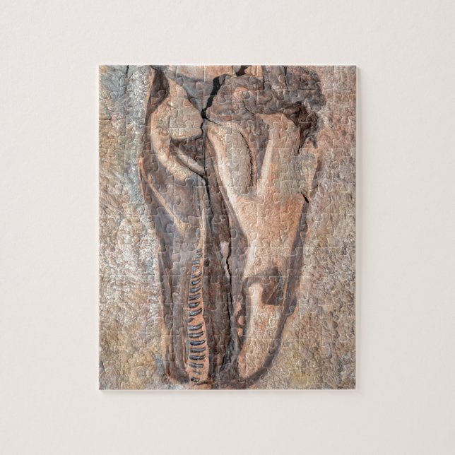 Camarasaurus-Schädel - Dinosaurier-nationales Puzzle (Vertikal)