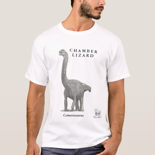 Camarasaurusdinosaurier-Shirt Gregory Paul T-Shirt (Vorderseite)