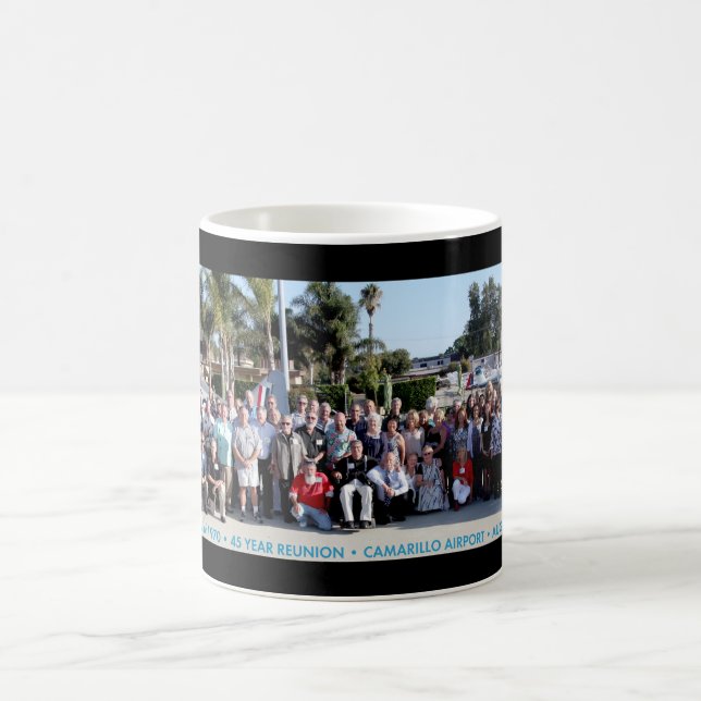 Camarillo H.S. 45. Wiedersehen-Panorama-Tasse Kaffeetasse (Mittel)