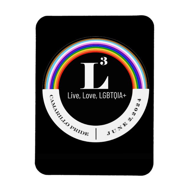 Camarillo Pride Magnet (Vertikal)