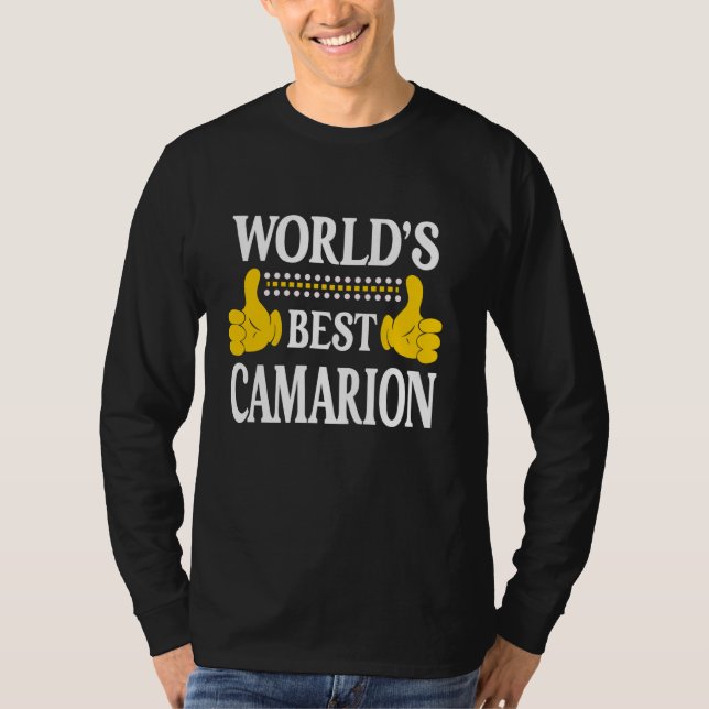 Camarion Persönlicher Name Vorname Weltbeste Cam T-Shirt (Vorderseite)