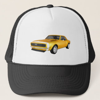 Camaro 1967 SS: Gelbes Ende: Modell 3D: Truckerkappe