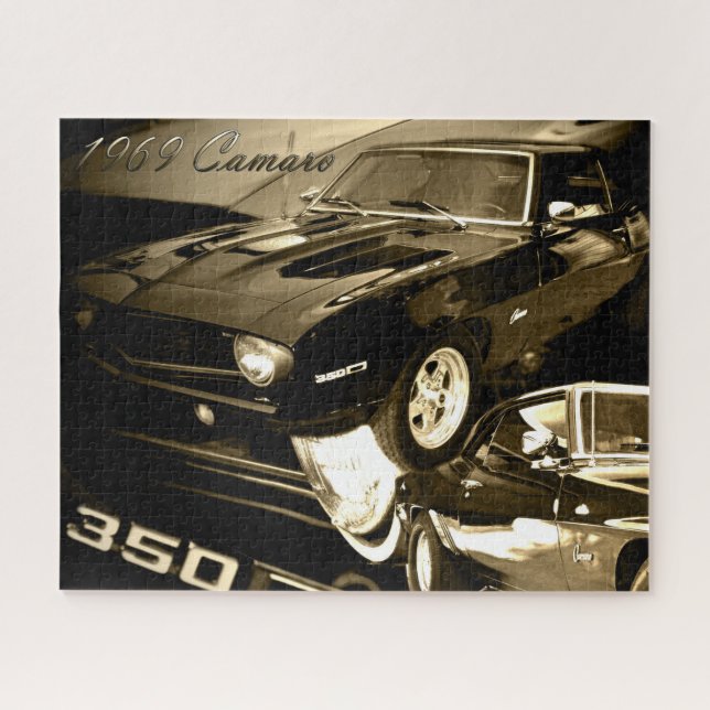 Camaro 1969 puzzle (Horizontal)