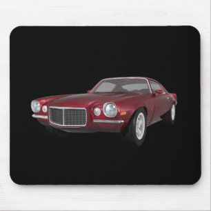 Camaro 1972: Muskel-Auto: Süßigkeit Apple beenden: Mousepad