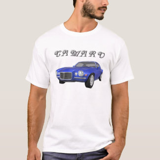 Camaro 1972 Z28: Muskel-Auto: Blaues Ende: T - T-Shirt