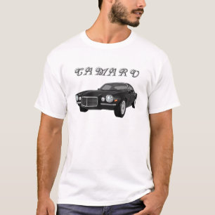 Camaro 1972 Z28: Muskel-Auto: Schwarzes Ende: T - T-Shirt