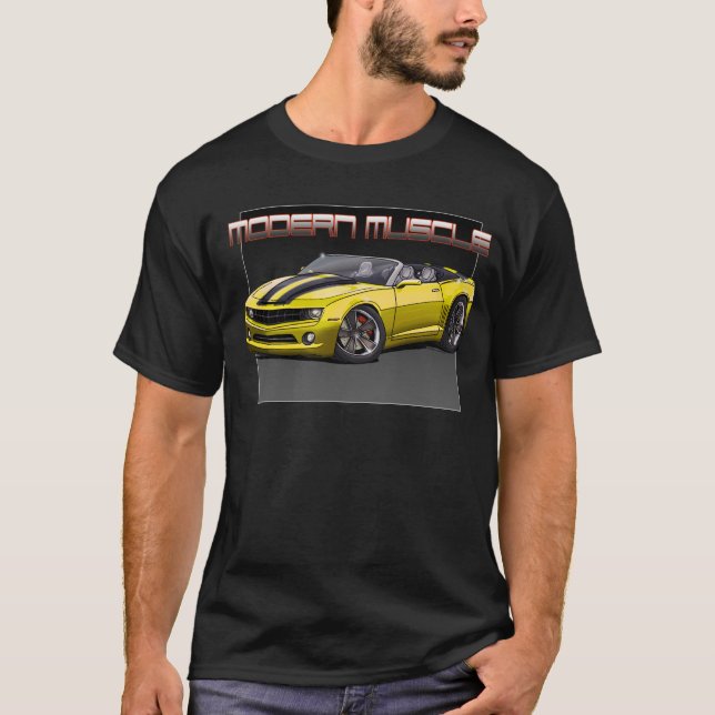 Camaro 2010-13 Convt YB T-Shirt (Vorderseite)