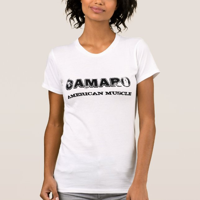 Camaro Amerikanermuskel T-Shirt (Vorderseite)